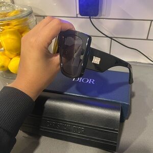 Dior oversized sunglasses